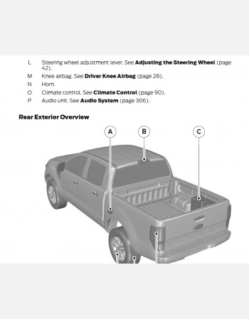 ford ranger 2016 owners manual